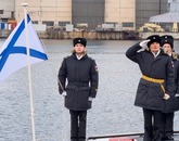 На подводной лодке «Уфа» поднят флаг ВМФ