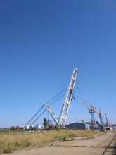 Экскурсия по производственной площадке АСПО | Плавкран «Волгарь», грузоподъемность 1550 тонн